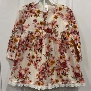 OshKosh B'gosh Floral dress with Pink and Yellow